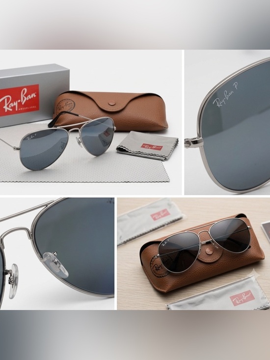 Ray-Ban Accessories - Ray-Ban luxottica ray-ban aviator RB3026 frame mirror polarized sunglasses shade